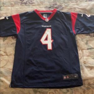 Nike Texans Football Jersey Deshawn Watson Boys L